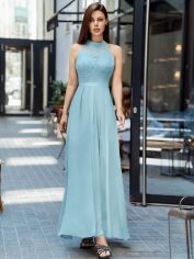 Акція на Сукня вечірня довга літня жіноча SHEIN GD-00120011 L М\'ятна від Rozetka