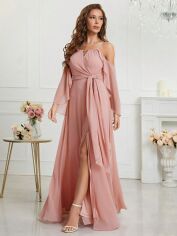 Акція на Сукня літня жіноча SHEIN GD-00158214 M Рожева від Rozetka