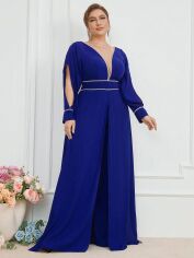Акція на Комбінезон жіночий SHEIN GD-00158135 XL Синій від Rozetka