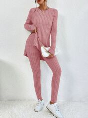 Акція на Костюм жіночий SHEIN GD-00162434 M Рожевий від Rozetka