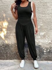 Акція на Костюм жіночий SHEIN GD-00160458 4XL Чорний від Rozetka