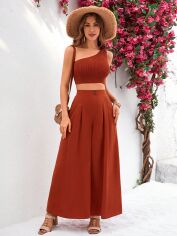 Акція на Костюм жіночий SHEIN GD-00167905 L Коричневий від Rozetka