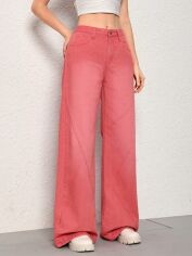 Акція на Джинси Baggy жіночі SHEIN GD-00164253 30 Рожеві від Rozetka