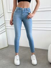Акція на Джинси Skinny жіночі SHEIN GD-00161650 40 Блакитні від Rozetka