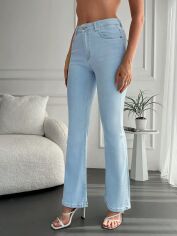 Акція на Джинси Кльош жіночі SHEIN GD-00161653 M Блакитні від Rozetka