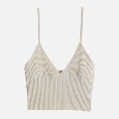 Акція на Топ жіночий H&M XAZ449945JTJC S Світло-бежевий від Rozetka