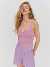 Акція на Топ жіночий Pull & Bear XAZ475841LUAL XS Рожевий від Rozetka