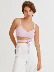 Акція на Топ жіночий Pull & Bear XAZ475954QVFH M Рожевий від Rozetka