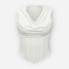 Акція на Топ жіночий SHEIN GD-00165776 XL Білий від Rozetka