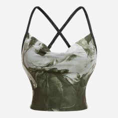 Акція на Топ жіночий SHEIN GD-00169972 2XL Хакі від Rozetka