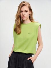 Акція на Топ жіночий SHEIN GD-00162357 S Лайм від Rozetka