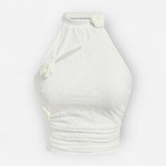 Акція на Топ жіночий SHEIN GD-00161398 M Білий від Rozetka