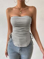 Акція на Топ жіночий SHEIN GD-00168452 S Білий від Rozetka