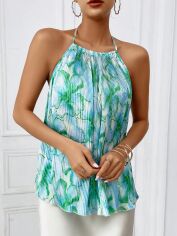 Акція на Топ жіночий SHEIN GD-00162191 S Зелений від Rozetka