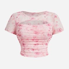 Акція на Футболка жіноча SHEIN GD-00165096 4XL Біла від Rozetka