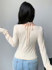 Акція на Топ жіночий SHEIN GD-00165106 S Гірчичний від Rozetka