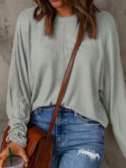 Акція на Футболка жіноча SHEIN GD-00165814 S Сіра від Rozetka