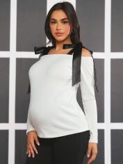 Акція на Футболка жіноча SHEIN GD-00162435 L Біла від Rozetka