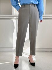 Акція на Штани жіночі SHEIN GD-00164931 XL Сірі від Rozetka