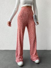 Акція на Штани жіночі SHEIN GD-00163735 L Коралові від Rozetka