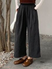 Акція на Штани жіночі SHEIN GD-00167824 M Чорні від Rozetka