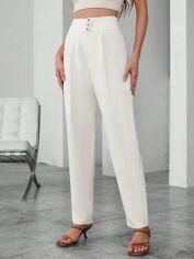 Акція на Штани жіночі SHEIN GD-00159963 M Бежеві від Rozetka