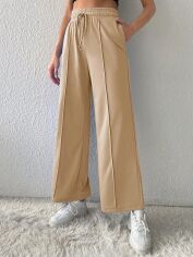 Акція на Штани жіночі SHEIN GD-00158499 L Хакі від Rozetka