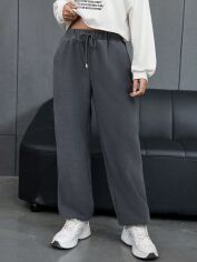 Акція на Спортивні штани жіночі SHEIN GD-00158503 S Сірі від Rozetka