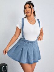 Акція на Спідниця жіноча SHEIN GD-00161907 2XL Синя від Rozetka