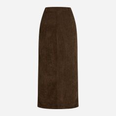 Акція на Спідниця довга осіння жіноча SHEIN GD-00158490 XS Коричнева від Rozetka