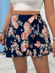 Акція на Спідниця коротка літня жіноча SHEIN GD-00163485 XL Різнокольорова від Rozetka