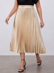 Акція на Спідниця довга жіноча SHEIN GD-00160395 XL Хакі від Rozetka