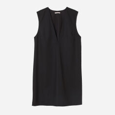 Акція на Плаття коротке жіноче H&M XAZ338177WHOC L Чорне від Rozetka