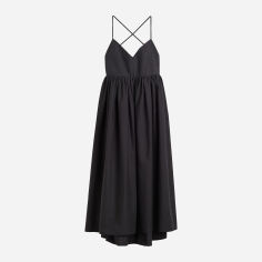 Акція на Плаття вечірнє міді літнє жіноче H&M XAZ389268ZTLK XL Чорне від Rozetka