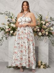 Акція на Сукня довга літня жіноча SHEIN GD-00162986 2XL Різнокольорова від Rozetka