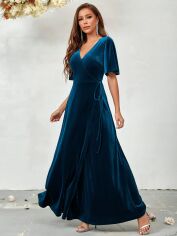 Акція на Сукня вечірня довга жіноча SHEIN GD-00165383 M Зелена від Rozetka