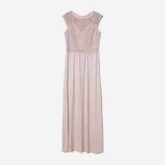 Акція на Плаття довге жіноче H&M XAZ124483WRSH L Блідо-рожеве від Rozetka