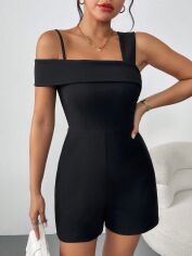 Акція на Комбінезон жіночий SHEIN GD-00170701 S Чорний від Rozetka