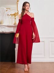 Акція на Комбінезон жіночий SHEIN GD-00159368 XL Червоний від Rozetka
