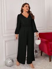 Акція на Комбінезон жіночий SHEIN GD-00160797 XL Чорний від Rozetka