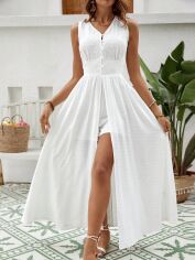 Акція на Комбінезон жіночий SHEIN GD-00168136 S Білий від Rozetka