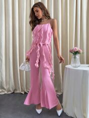 Акція на Костюм жіночий SHEIN GD-00158561 S Рожевий від Rozetka