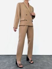 Акція на Костюм жіночий SHEIN GD-00159977 L Бежевий від Rozetka