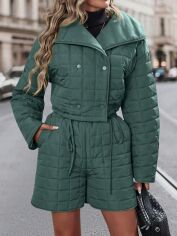 Акція на Костюм жіночий SHEIN GD-00158553 M Бірюзовий від Rozetka