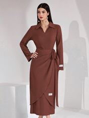 Акція на Костюм жіночий SHEIN GD-00163099 XL Теракотовий від Rozetka