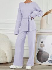 Акція на Костюм жіночий SHEIN GD-00163758 XS Ліловий від Rozetka