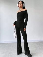 Акція на Костюм жіночий SHEIN GD-00163091 M Чорний від Rozetka