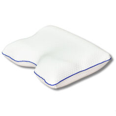 Акція на Подушка ортопедическая контурная Memory Foam Ideia 8-35534 с наволочкой на молнии від Podushka