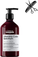 Акція на Професійний шампунь L'Oreal Professionnel Serie Expert Vitamino Color Spectrum Professional Shampoo для сяючого блиску та збереження 5 вимірів колірного спектра після фарбування волосся 500 мл від Rozetka