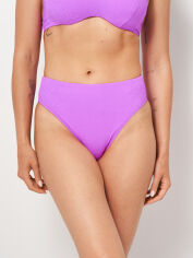 Акція на Нижня частина купальника жіноча Puma Swim Jacquard High Waist Briefs 94704902 XL Purple від Rozetka
